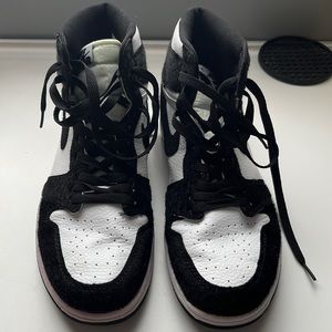 Used fluffy air Jordan’s